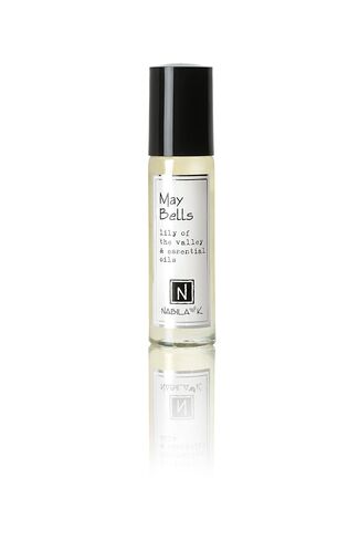 Nabila K May Bells Lily of the Valley Roll-On Perfume Oil for Women | Alcohol-Free, Organic, Long-Lasting Fragrance | Travel Size, TSA Approved | 0.33 oz in Kuwait