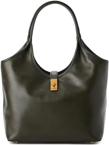 Vintage-Inspired Leather Tote by BRAHMIN in Kuwait
