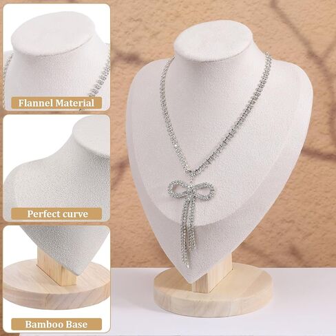 4 Pcs Necklace and Bracelet Display Stand Set, Necklace Display Stand T Bar Bracelet Holder for Retail Home Decor Vendors Trade Organizer in Saudi Arabia