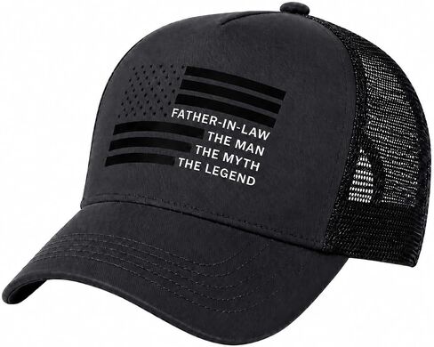 Father in Law Gifts, Gift for Father in Law from Daughter in Law Son in Law, Men's Cap Gifts Trucker Hat for Father in-Law Birthday Gift Fathers Day Christmas Retirement in Saudi Arabia