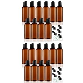 10 Pack 3.4 oz Travel Bottles for Toiletries TSA Approved Leak Proof Travel Size Containers Plastic Empty Shampoo Bottles with Labels Squeeze Bottle Toiletry Essentials Accessories(Clear) in Saudi Arabia