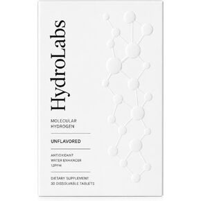 HydroLabs Molecular Hydrogen Tablets, Unflavored, 30 Count | 12PPM, Hydrogen Water Enhancer, Dissolvable Tablets, Daily Hydration Support in Saudi Arabia
