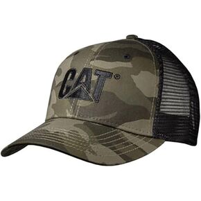 Caterpillar Equipment Structured Camo Snapback Mesh Cap/Hat in Saudi Arabia