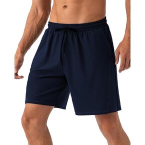 SPVISE Men's 7 Inch Athletic Running Shorts Quick Dry Cooling Spandex Workout Gym Tennis Hiking Casual Summer Broad Shorts in Saudi Arabia