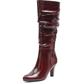 Knee High Boots Women Stylish Boots High Heel Pointed Toe Side Zipper Fall And Winter Long Tall Boots for Womean in Saudi Arabia