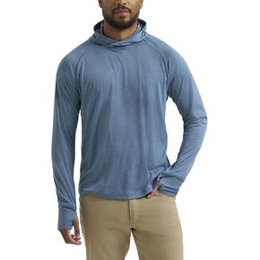 ATG Mens Long Sleeve Hooded Sun Tee in Saudi Arabia