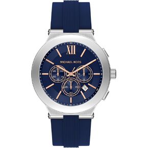 Michael Kors Men's Billie Chronograph Blue Silicone Watch (Model: MK9254) in Saudi Arabia