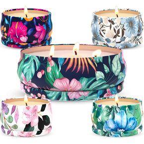 3 Packs Citronella Candle Outdoor, Large 3-Wick 13.5oz Lemongrass Scented Natural Soy Wax Long Burning Candles for Outside Patio Porch in Saudi Arabia