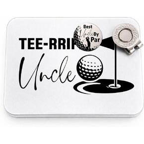 أفضل عم من Par Golf Ball Marker علامة جولف الكرة العلامة الفكرة العم إلى فكرة هدية عيد الأب لابنة عيد ميلاد من ابن أخي العموم عموم جولف in Kuwait