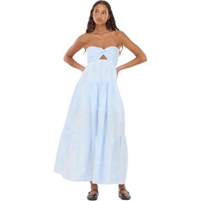 فستان طويل نسائي من Forever 21 بجزء أمامي ملتوي in Kuwait