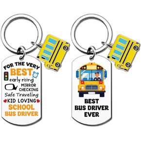 Bus Driver Appreciation Gifts For Men Funny School Bus Driver Gifts For Him Thank You Gift Retirement Birthday Christmas Gift Back to School End of Year Thanksgiving Day Keychain in Saudi Arabia