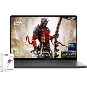 ASUS ROG Strix G16 (2025) Gaming Laptop, 16" ROG Nebula Display 16:10 2.5K 240Hz/3ms, NVIDIA® GeForce RTX™ 5060 Laptop GPU, Intel® Core™ Ultra 9 Processor 275HX, 32GB DDR5, 1TB PCIe SSD, Wi-Fi 7 in Saudi Arabia