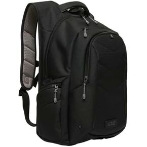 Lole Expandable Backpack with Padded Laptop Sleeve, Bottle Pocket & Emergency Whistle – Made in Vietnam - Black, Black, Regular in Saudi Arabia
