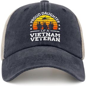 Proud Daughter of A Vietnam Veteran Baseball Cap Hunting Hat Trucker Hat Men Gifts for Girlfriends Baseball in Saudi Arabia