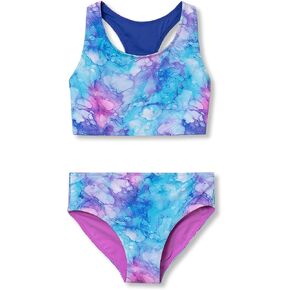 Lands' End Girls Wrap Front Bikini Swimsuit Set in Saudi Arabia