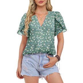 Women Blouses Chiffon Women Top Business Casual Tops Women Shirts for Ladies Blouses Office Work Attire in Saudi Arabia