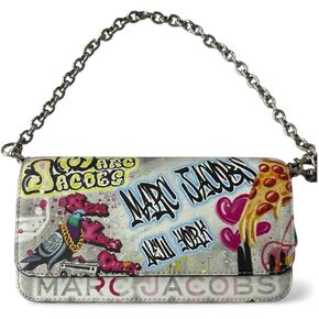 Marc Jacobs Graffiti Convertible Mini Shoulder Bag Crossbody Clutch 3in1 in Saudi Arabia