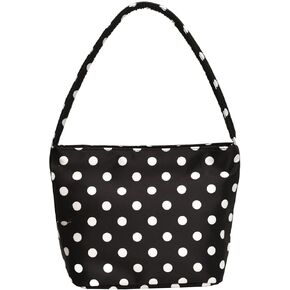 Polka Dot Tote Bag for Women Small Shoulder Handbag Mini Summer Beach Purse with Top Handle in Saudi Arabia