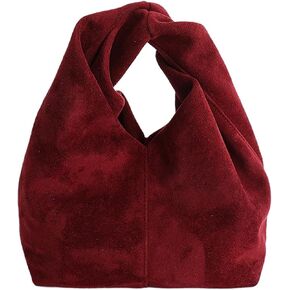 Slouchy Suede Crescent Crossbody Purses Women Cute Hobo Bags Trendy Satchels Underarm Shoulder Bag Travel Tote Handbag 2026 in Saudi Arabia