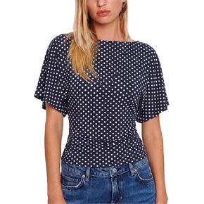 SeeLuNa Women Cinched Waist Shirts Stretchy Dolman Sleeve Boat Neck Knit Top Trendy Streetwear Outfits Basic Workout Tee Tops in Saudi Arabia