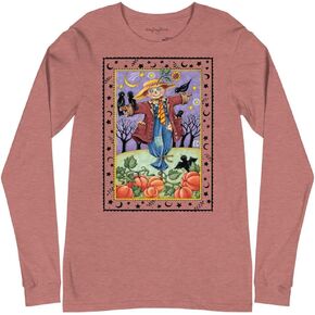 Mary Engelbreit Scarecrow Unisex Long Sleeve T-Shirt in Saudi Arabia