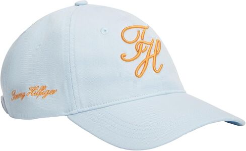 Tommy Hilfiger Men's Hats for Men Cotton Embroidered Script Logo Adjustable Baseball Cap in Kuwait