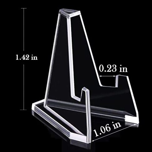 5 Packs Championship Ring Holder Stand Finger Ring Stand Jewelry Display Holder Showcase Display Stands Coin Stand Medal Stand (small) in Kuwait