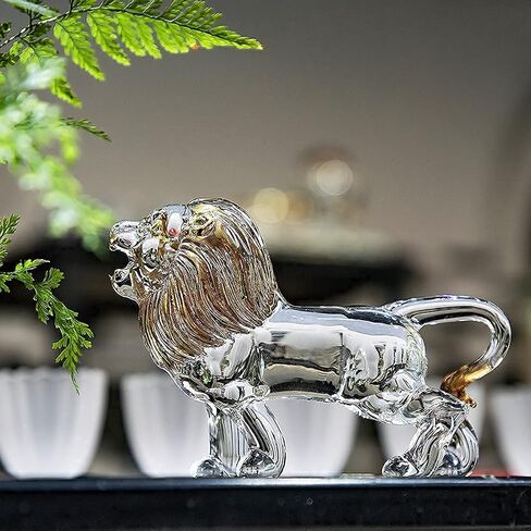 YU FENG Turtles Trinket Box Hinged and Crystal Lion Figurine Collectible in Kuwait