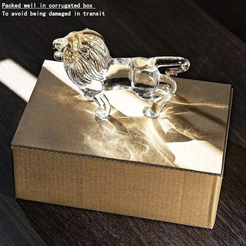 YU FENG Turtles Trinket Box Hinged and Crystal Lion Figurine Collectible in Kuwait
