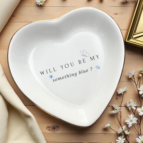 BAT TRANG Will You be My Something Blue Bridesmaid Proposal Personalized Gift from Friend, Wedding Gifts, Maid of Honor Favor for Mom in Kuwait