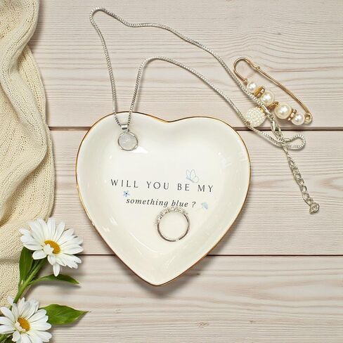 BAT TRANG Will You be My Something Blue Bridesmaid Proposal Personalized Gift from Friend, Wedding Gifts, Maid of Honor Favor for Mom in Kuwait