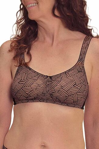 Amoena Women's Brooke Plus Wire-Free Masectomy Bra in Saudi Arabia