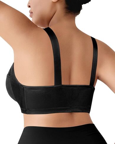 Women's Wireless Bra Front Closure Plus-Size Bras 2 Pack, Lace Full Coverage Comfortable with Wide Strap in Saudi Arabia