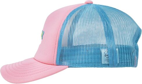 Cinnamoroll Trucker Hat, Puff Print Adult Baseball Cap with Curved Brim, Pink, One Size in Kuwait