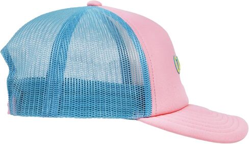 Cinnamoroll Trucker Hat, Puff Print Adult Baseball Cap with Curved Brim, Pink, One Size in Kuwait