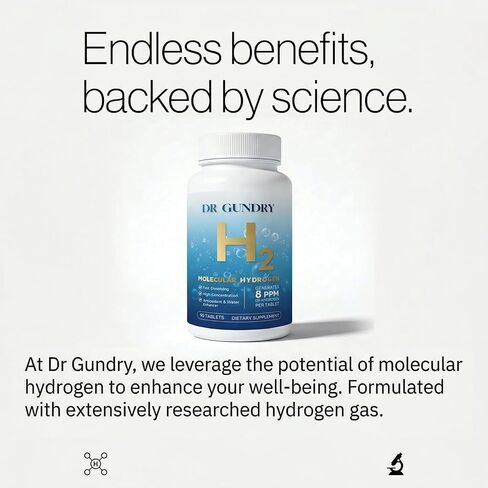 Hydrogen Water Tablets, with Elemental Magnesium - GMO-Free, Gluten-Free & Soy-Free (90 Count) (1) in Saudi Arabia