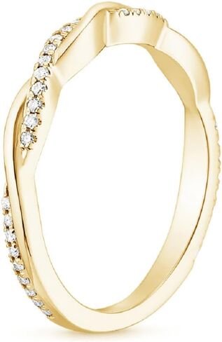 Petite Twisted Vine Moissanite Diamond Ring Set, 1 CT Oval Moissanite Engagement Ring Set, Wedding Ring Set, Bridal Ring, Amazing Ring for Women in Kuwait