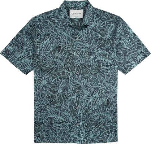 Tori Richard Men's Lineage Short Sleeve Cotton Lawn Button Up Shirt in Saudi Arabia