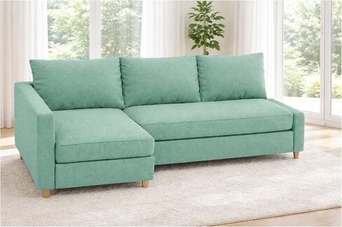 Long Lasting Polyester Material Friheten Sleeper Sofa Cover Replacement Compatible with IKEA Friheten Sofa Bed, Or Corner Sectional Slipcover. Sofa Cover Only. (Orange Left) in Saudi Arabia