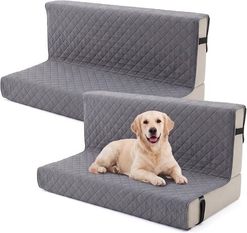 قطعتان من أغطية وسائد Rv Dinette غطاء وسائد للتخييم، أغطية بديلة لمسند الظهر ووسادة الأريكة، أغطية قابلة للغسل لأريكة الحيوانات الأليفة لحماية الأثاث، صديقة للحيوانات الأليفة (أسود) in Kuwait