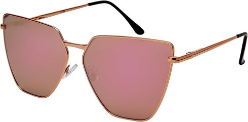 EDGEIWEAR Oversized Cat Eye Flat Lens Sunnies Spring Hinge W/Fiber Case M3158S in Saudi Arabia