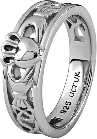 Claddagh Ring LS-ULS-6157 - Size: 7 in Saudi Arabia
