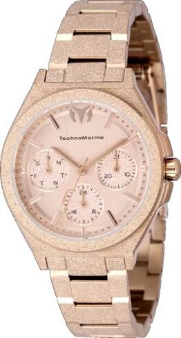 TechnoMarine Ocean Lady 34.00mm Stainless Steel Rose Gold Rose Gold dial VH63 Quartz in Saudi Arabia