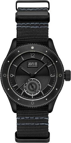 AVI-8 Men's Flyboy Airmaster Sector Meca-Quartz Watch with Nylon Strap AV-4112 in Saudi Arabia