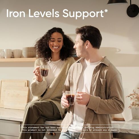 Sports Research® Iron with Vitamin C - High Absorption Iron with Vitamin C - Gentle on Stomach Iron Supplement, Non-GMO - Vegan · Gluten Free, 90 Liquid Veggie Capsules in Saudi Arabia