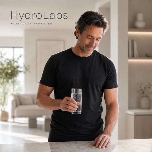 HydroLabs Molecular Hydrogen Tablets, Unflavored, 30 Count | 12PPM, Hydrogen Water Enhancer, Dissolvable Tablets, Daily Hydration Support in Kuwait