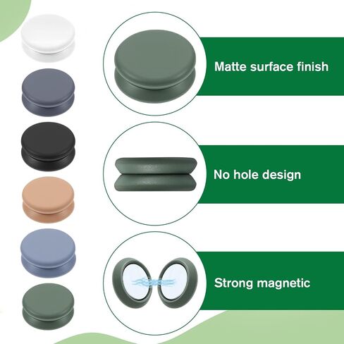12 Pairs Hijab Magnets Pins Scarf Magnetic Buttons No-Snag Brooch Clasp Pinless Headscarf Clips for Women Dress Clothes Shirts Scarves in Saudi Arabia