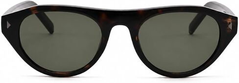 Bouryo Retro Small Oval Sunglasses for Women Vintage Stylish Narrow Cat Eye Design UV400 Protection in Saudi Arabia