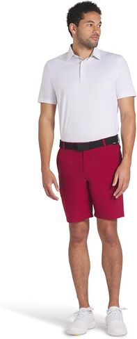 شورت PUMA Golf للرجال Standard 101 Solid قصير 9"، أحمر كثيف in Kuwait