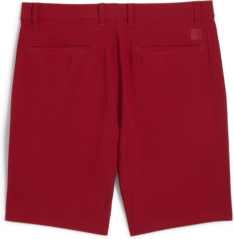 شورت PUMA Golf للرجال Standard 101 Solid قصير 9"، أحمر كثيف in Kuwait